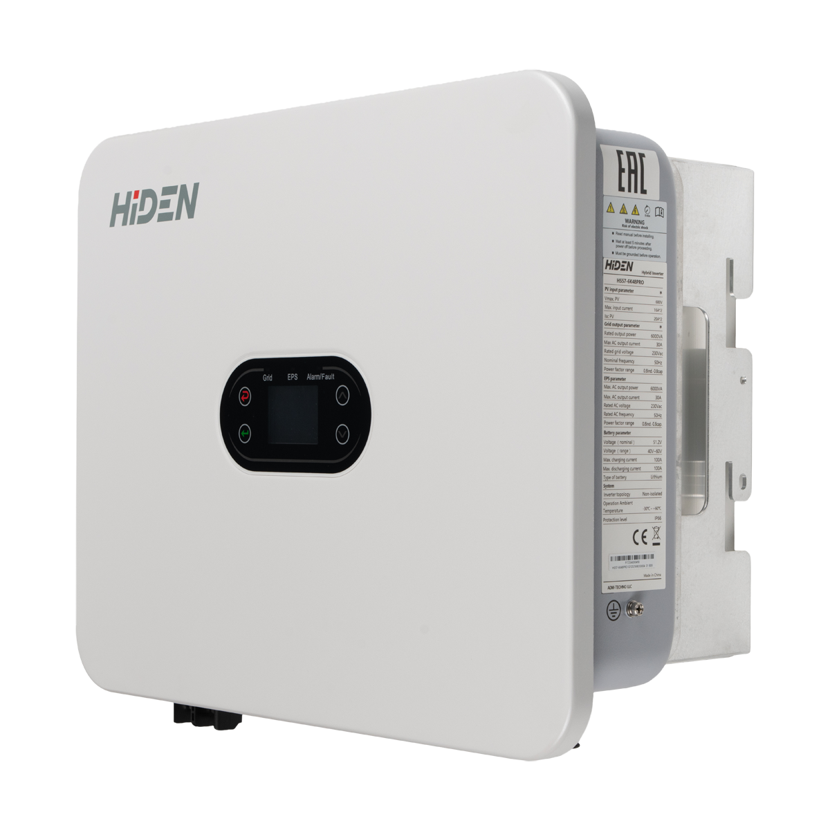 Гибридный ИБП HIDEN SOLAR HS57-6048PRO